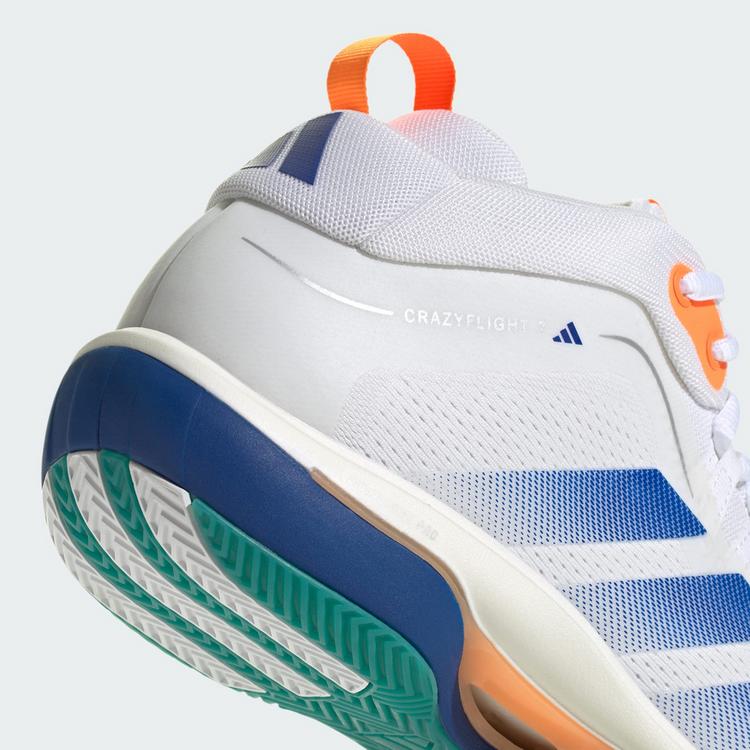 adidas adidas CRAZYFLIGHT&nbsp;7 Schuh Hallenschuhe Herren - white / Cloud White / Royal Blue - 7 | SportScheck