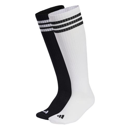 adidas 3-Streifen Kniestr&uuml;mpfe, 2 Paar Socken