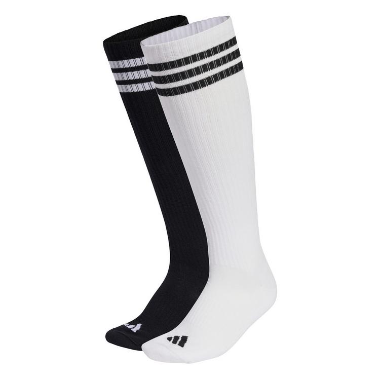 adidas adidas 3-Streifen Kniestr&uuml;mpfe, 2 Paar Socken - White / Black / Black / White - 0 | SportScheck