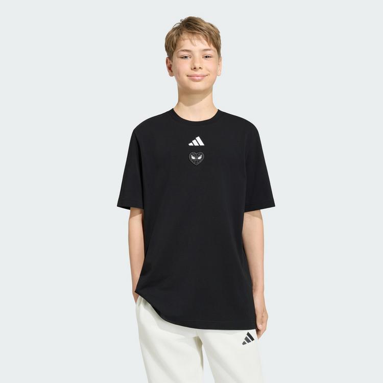 adidas adidas adidas Marvel Spider-Man Grafik T-Shirt T-Shirt Kinder - Black / White - 0 | SportScheck