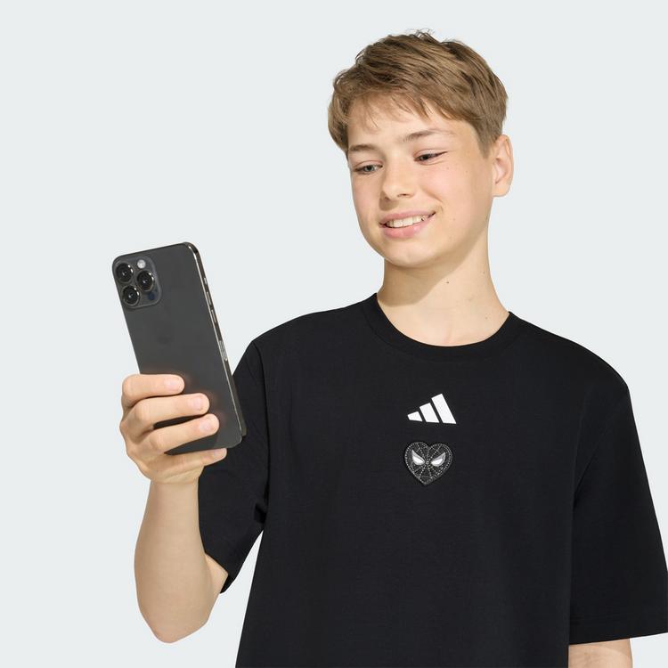 adidas adidas adidas Marvel Spider-Man Grafik T-Shirt T-Shirt Kinder - Black / White - 1 | SportScheck