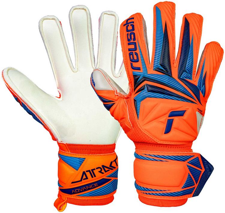 Reusch Reusch Attrakt Advance Junior Torwarthandschuhe - 2290 shocking orange/blue - 0 | SportScheck