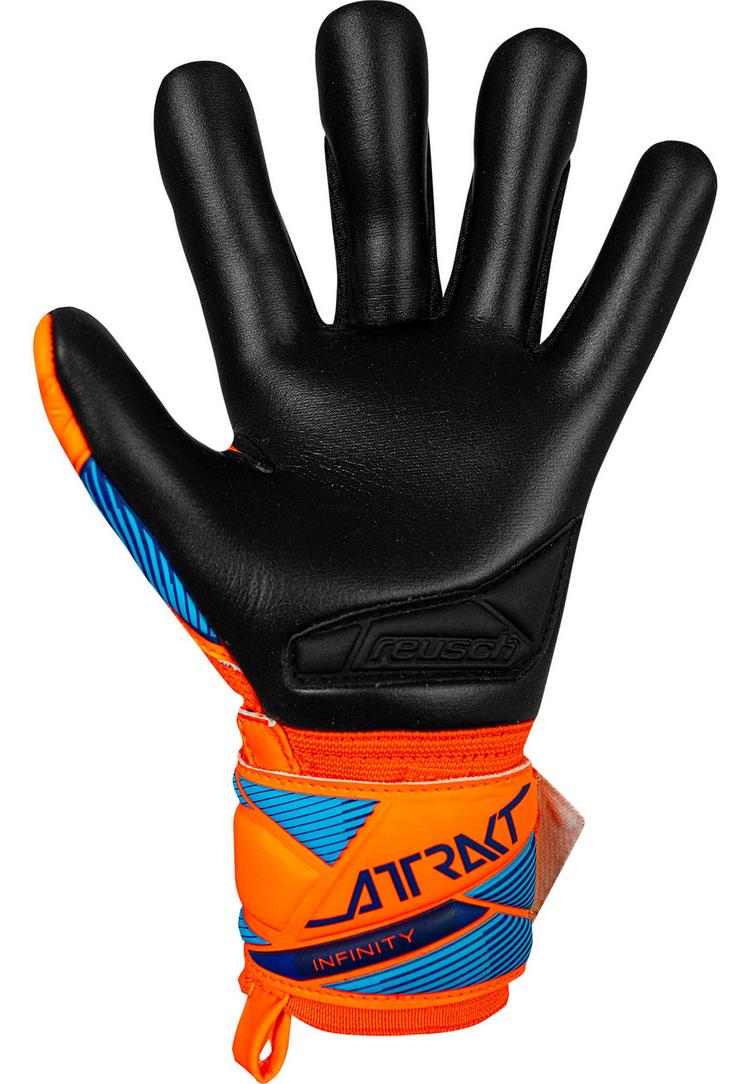 Reusch Reusch Attrakt Infinity Evolution NC Junior Torwarthandschuhe - 2289 shock orang / blue / blac - 2 | SportScheck