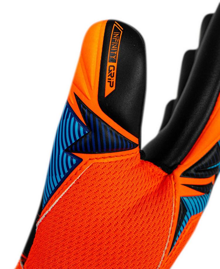 Reusch Reusch Attrakt Infinity Evolution NC Junior Torwarthandschuhe - 2289 shock orang / blue / blac - 5 | SportScheck