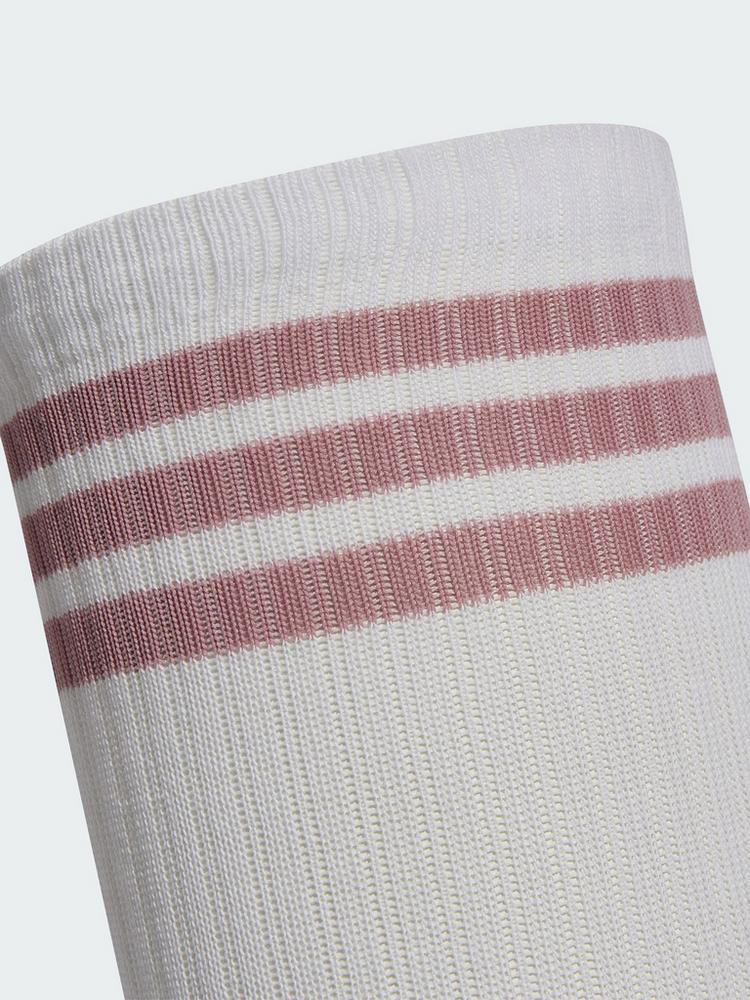 adidas adidas 3-Streifen Kniestr&uuml;mpfe, 2 Paar Socken - White / Maroon / White / Magic Mauve - 1 | SportScheck