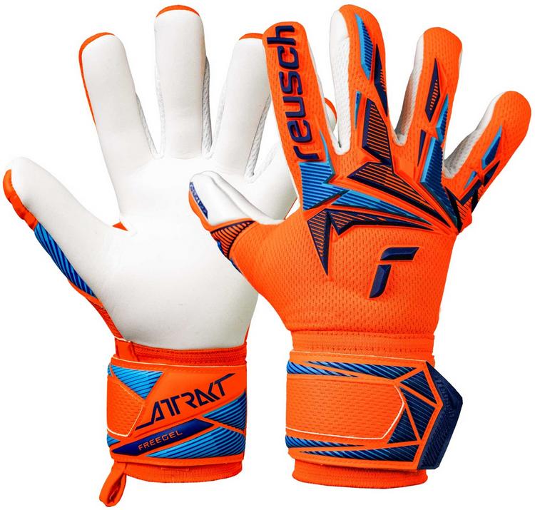 Reusch Reusch Attrakt Freegel Advance Junior Torwarthandschuhe - 2290 shocking orange/blue - 0 | SportScheck