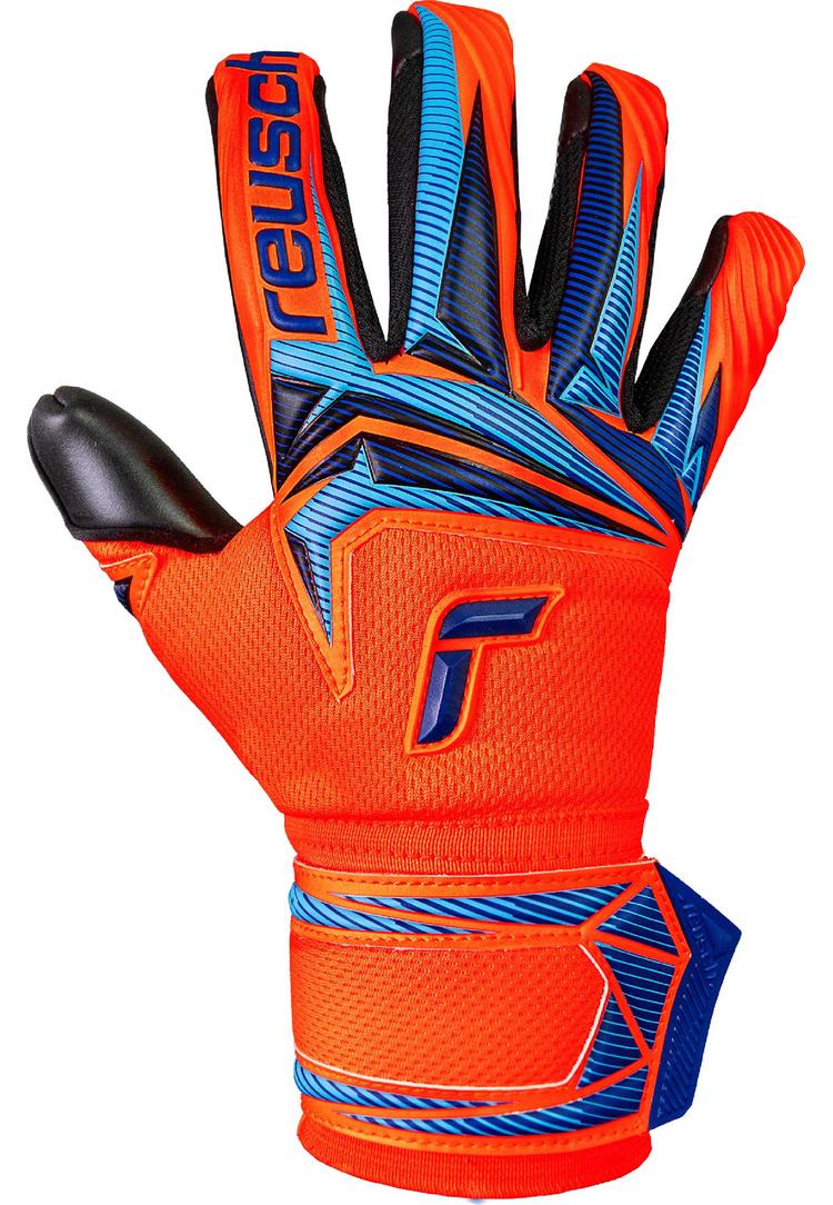 Reusch Reusch Attrakt Infinity Evolution NC Torwarthandschuhe - 2289 shock orang / blue / blac - 0 | SportScheck
