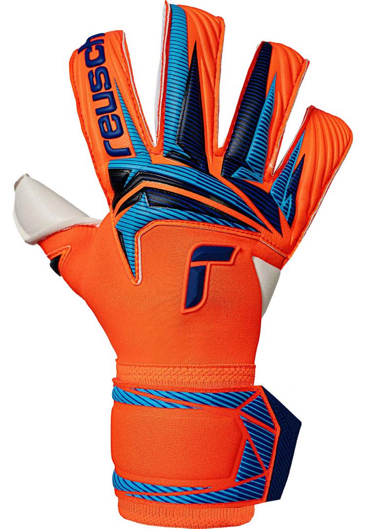 Reusch Reusch Attrakt Duo Evolution Torwarthandschuhe - 2290 shocking orange/blue - 0 | SportScheck