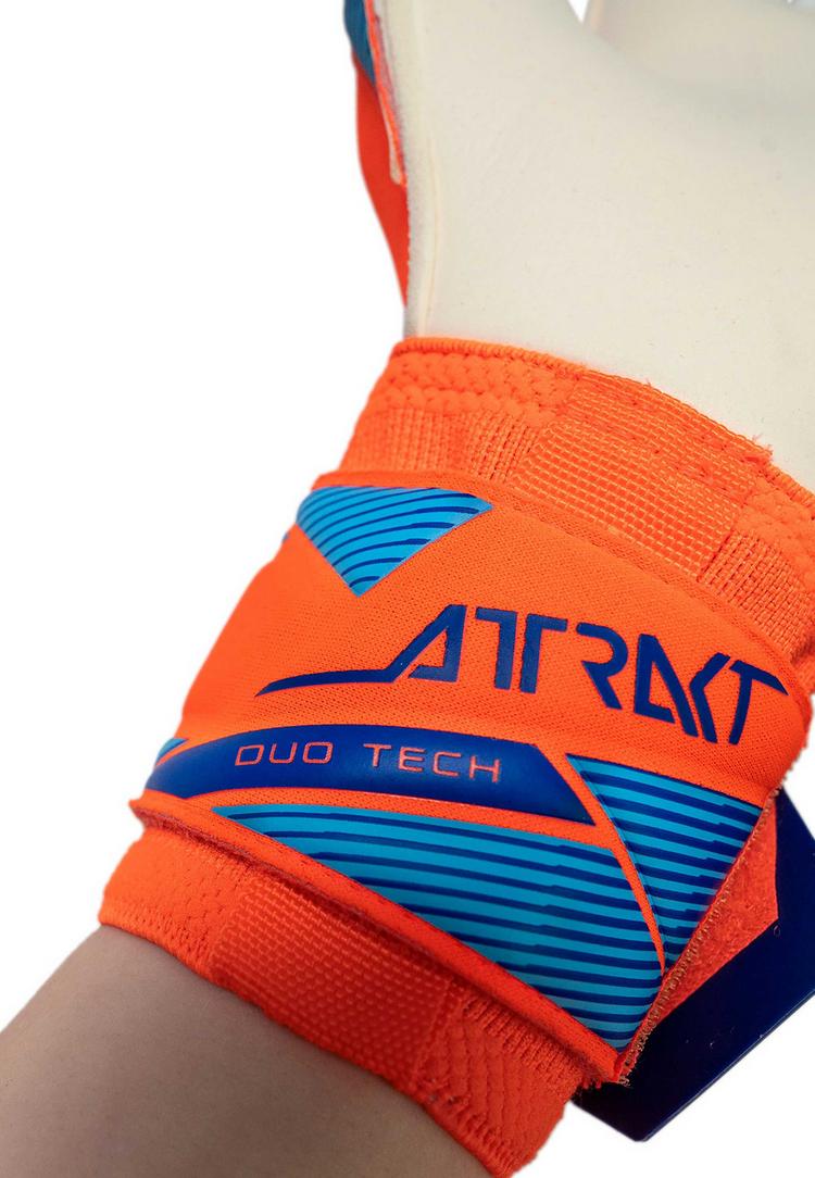 Reusch Reusch Attrakt Duo Evolution Torwarthandschuhe - 2290 shocking orange/blue - 6 | SportScheck