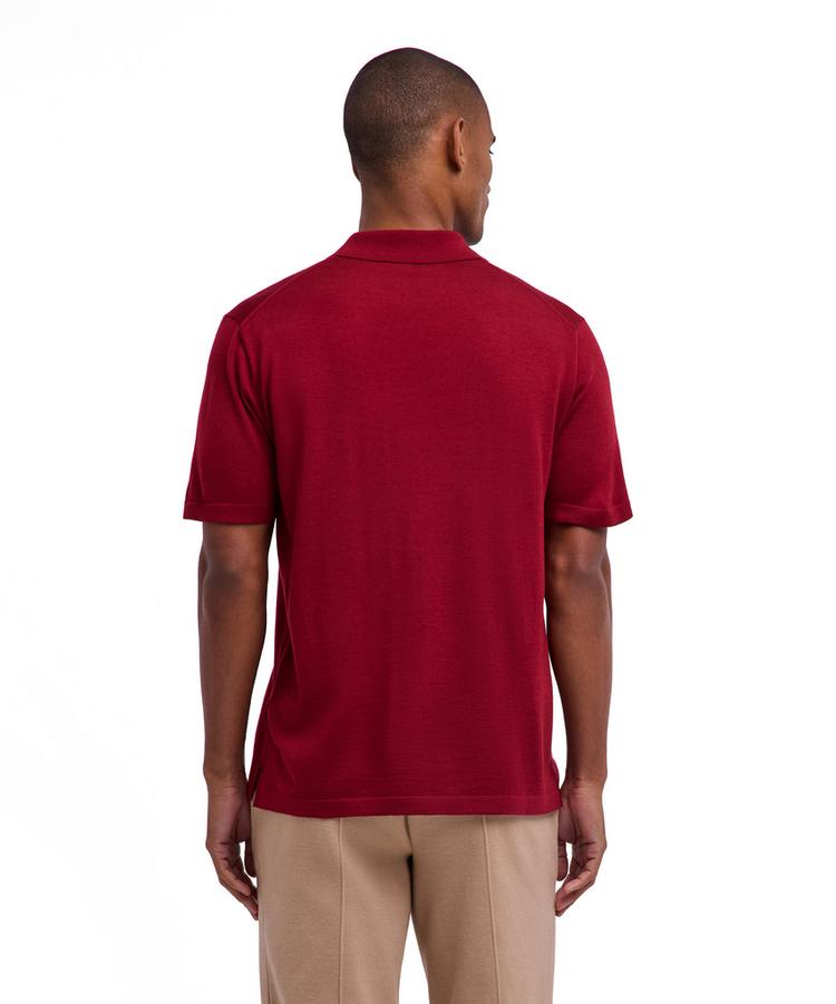 Falke Falke Merino Ultrafine Poloshirt Herren - red velvet (8264) - 0 | SportScheck