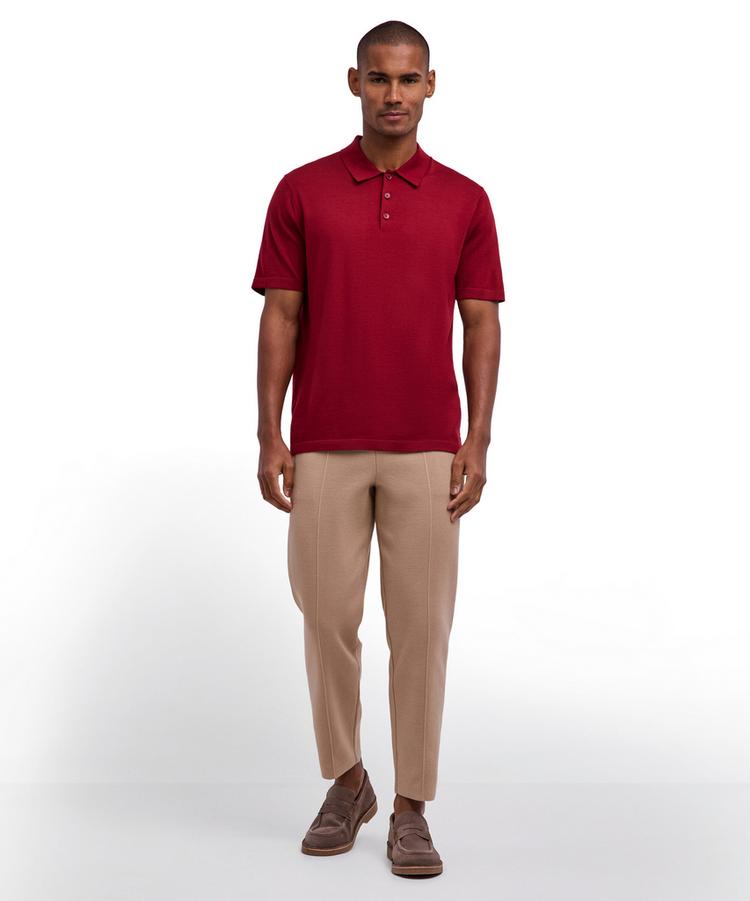 Falke Falke Merino Ultrafine Poloshirt Herren - red velvet (8264) - 1 | SportScheck