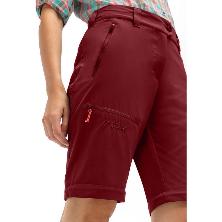 Maier Sports Maier Sports Nata Zip Loop Trekkinghose Damen - Rot4541 - 2 | SportScheck