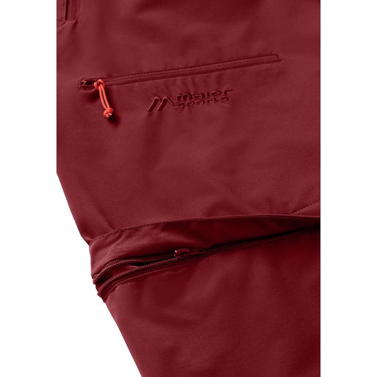 Maier Sports Maier Sports Nata Zip Loop Trekkinghose Damen - Rot4541 - 4 | SportScheck