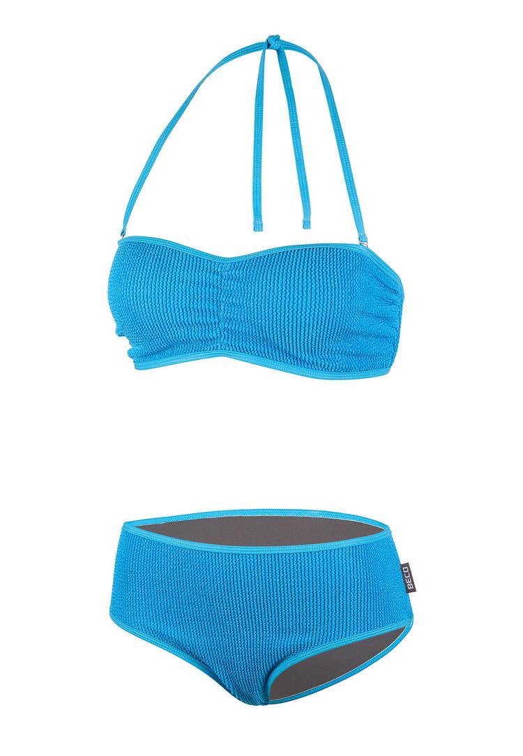 BECO BEERMANN BECO BEERMANN Crinkle Butterfly Bikini Set Damen - t&uuml;rkis - 2 | SportScheck