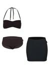 BECO BEERMANN Crinkle Butterfly Bikini Set Damen - schwarz