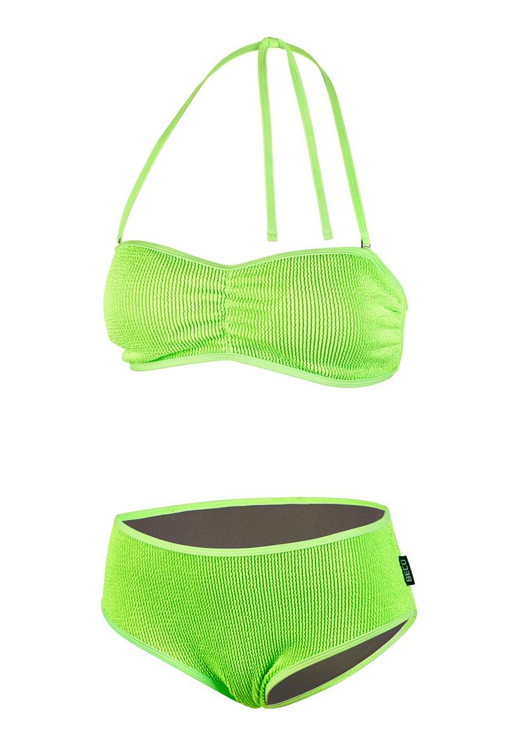 BECO BEERMANN BECO BEERMANN Crinkle Butterfly Bikini Set Damen - gr&uuml;n - 4 | SportScheck