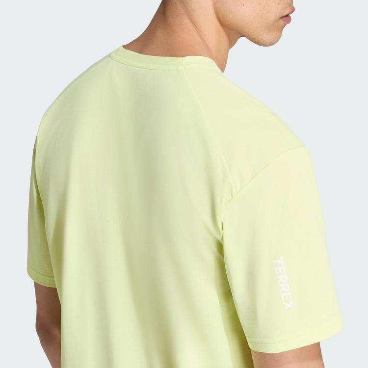adidas adidas Terrex Multi CLIMACOOL Logo Tech T-Shirt Funktionsshirt Herren - Semi Frozen Lemon - 1 | SportScheck