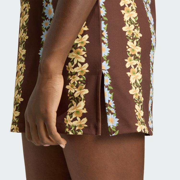 adidas adidas ADIDAS X FARM RIO KLEID Kleid Damen - Auburn / Clear Sky / Multicolor - 1 | SportScheck