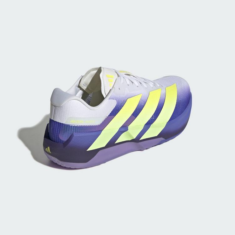 adidas adidas Adizero Dropset Pro Trainingsschuh Hallenschuhe Herren - Blue / Solar Lemon / Solar Purple - 4 | SportScheck