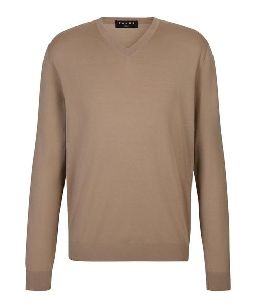 Falke Merino Ultrafine V-Neck Strickpullover Herren
