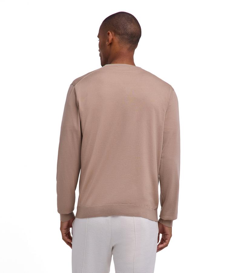 Falke Falke Merino Ultrafine V-Neck Strickpullover Herren - sesame (4390) - 0 | SportScheck