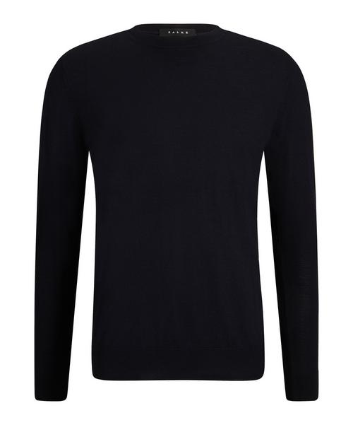 Falke Merino Ultrafine Crew Neck Strickpullover Herren