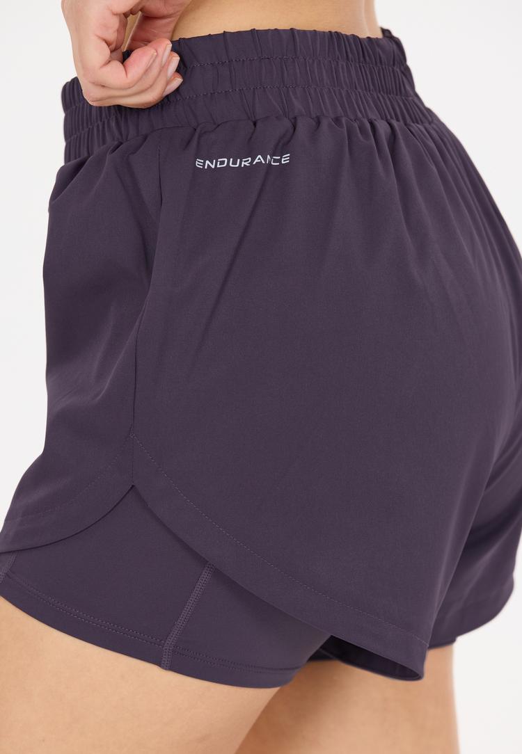 Endurance Endurance Yarol Funktionsshorts Damen - 4207 Nightshade - 0 | SportScheck