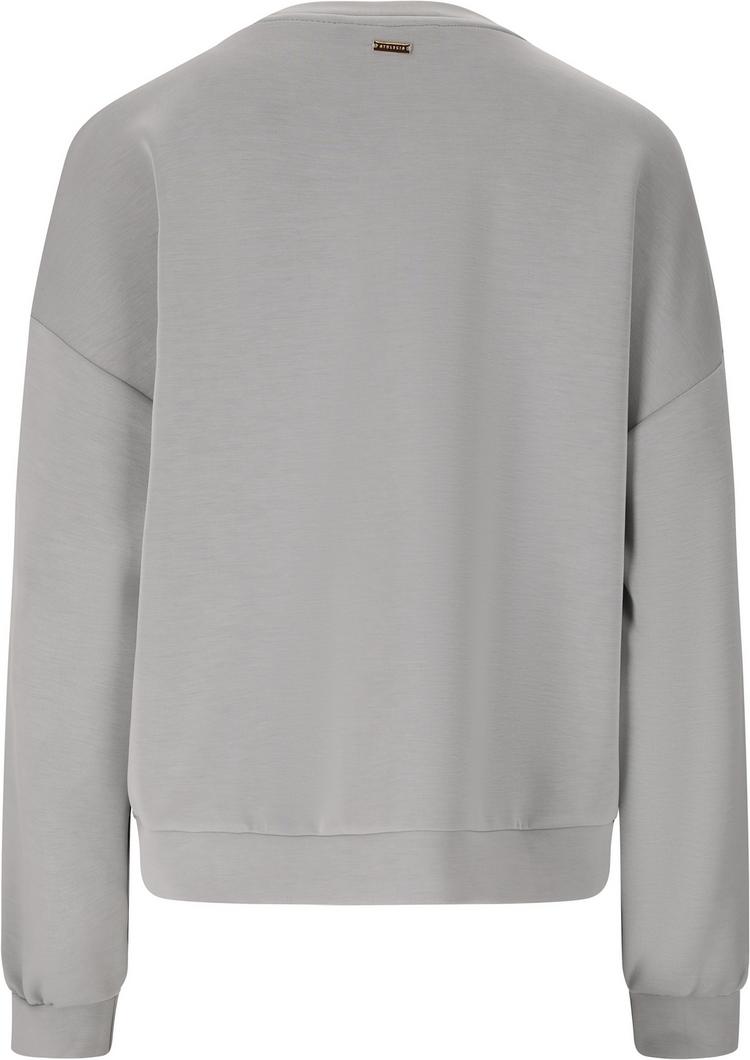 Athlecia Athlecia Jillnana Sweatshirt Damen - 1023 Monument - 0 | SportScheck