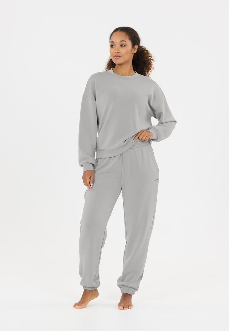 Athlecia Athlecia Jillnana Sweatshirt Damen - 1023 Monument - 0 | SportScheck