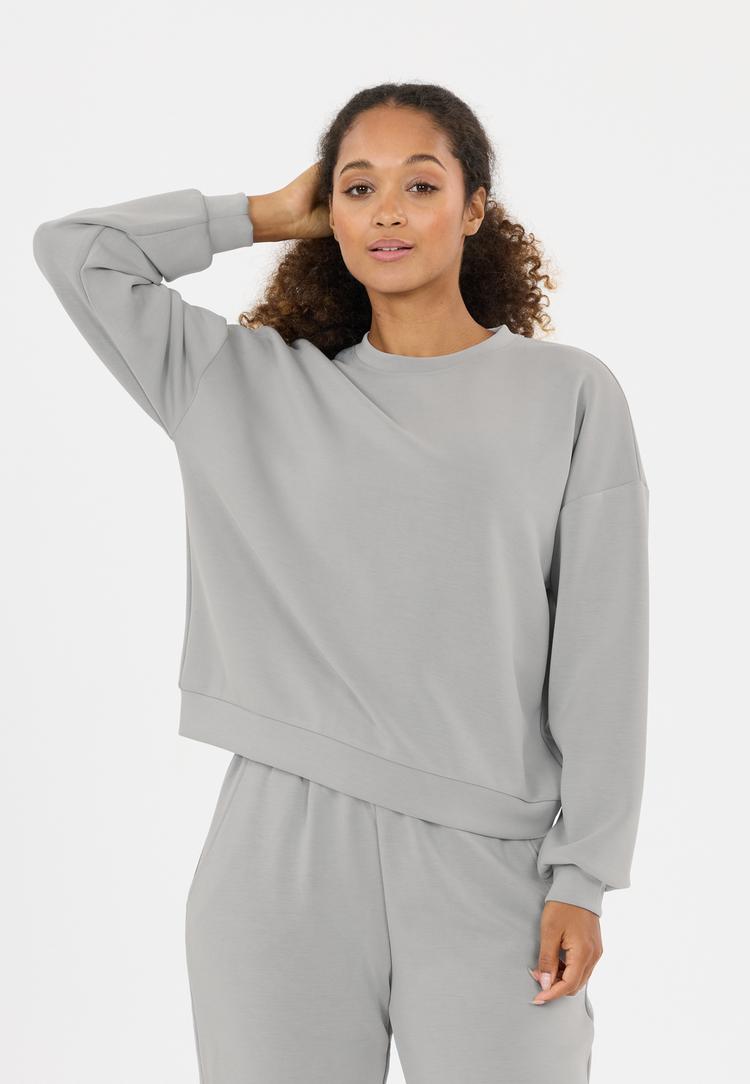 Athlecia Athlecia Jillnana Sweatshirt Damen - 1023 Monument - 1 | SportScheck