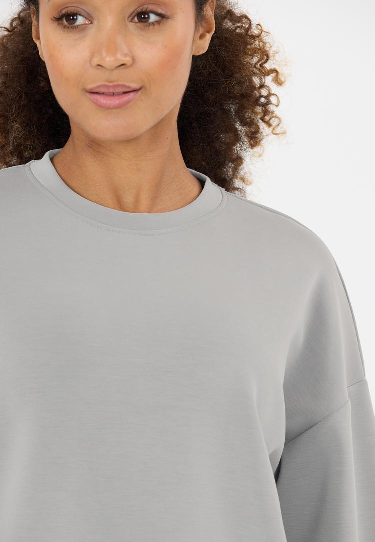 Athlecia Athlecia Jillnana Sweatshirt Damen - 1023 Monument - 0 | SportScheck