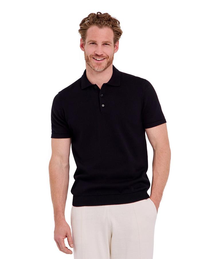 Falke Falke Cotton Polo Shirt Poloshirt Herren - black (3000) - 0 | SportScheck