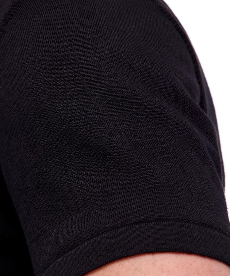Falke Falke Cotton Polo Shirt Poloshirt Herren - black (3000) - 3 | SportScheck