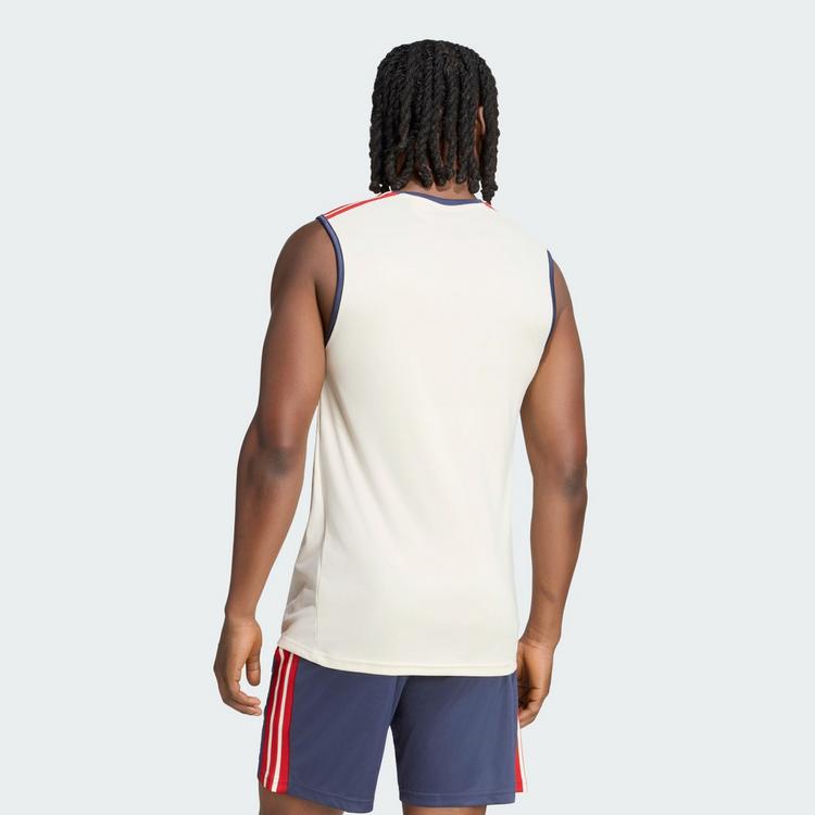 adidas adidas Frankreich Rugby Singlet Funktionstank Herren - Cream White / Shadow Navy - 1 | SportScheck