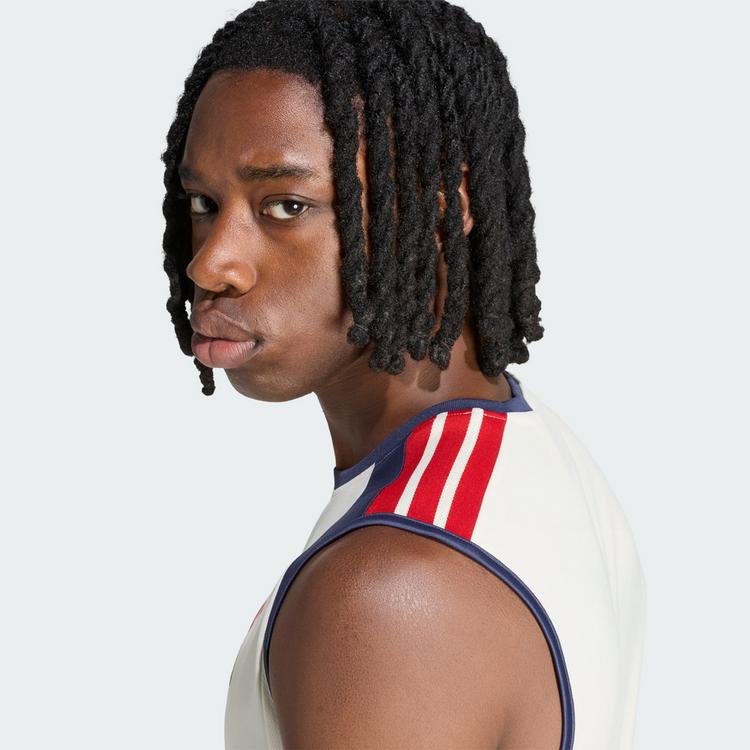 adidas adidas Frankreich Rugby Singlet Funktionstank Herren - Cream White / Shadow Navy - 2 | SportScheck