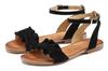 Lascana Sandale Sandalen Damen - schwarz