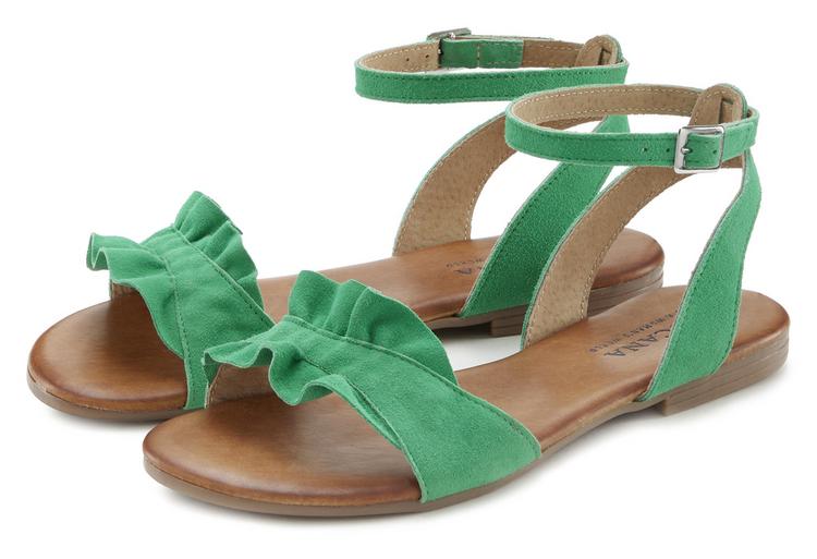 Lascana Lascana Sandale Sandalen Damen - gr&uuml;n - 0 | SportScheck