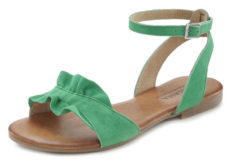 Lascana Lascana Sandale Sandalen Damen - gr&uuml;n - 3 | SportScheck