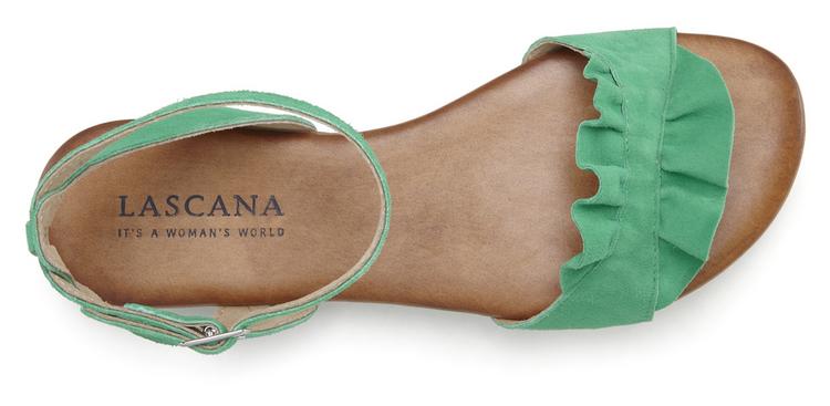 Lascana Lascana Sandale Sandalen Damen - gr&uuml;n - 4 | SportScheck
