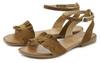 Lascana Sandale Sandalen Damen - camelfarben