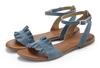 Lascana Sandale Sandalen Damen - jeansblau