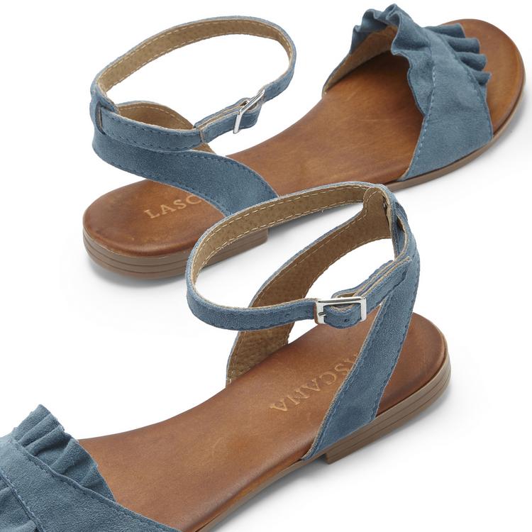 Lascana Lascana Sandale Sandalen Damen - jeansblau - 2 | SportScheck