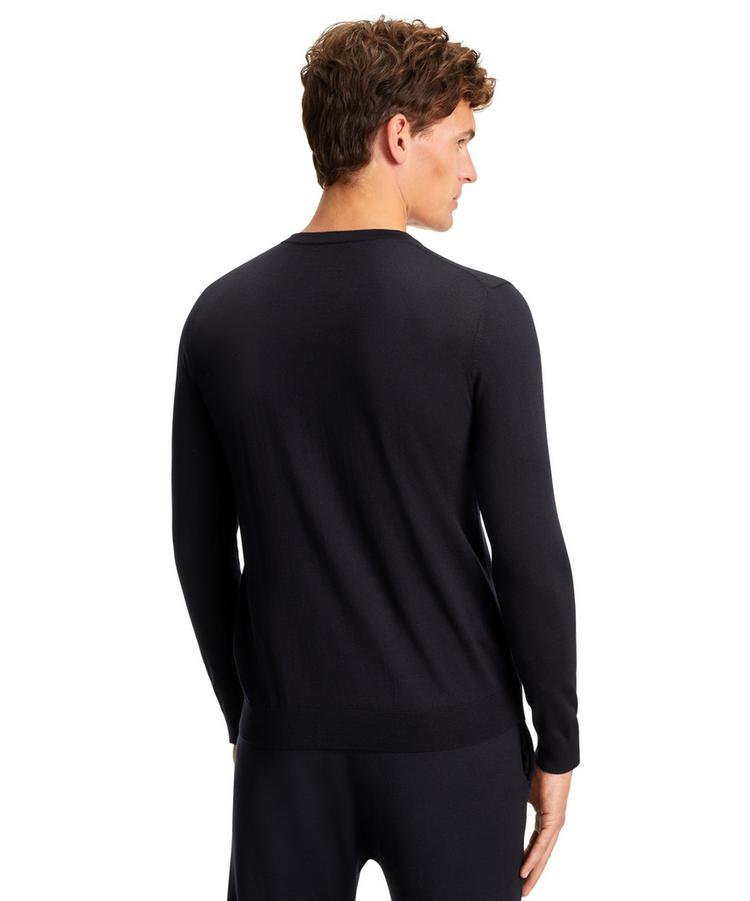 Falke Falke Merino Ultrafine V-Neck Strickpullover Herren - night sky (6437) - 0 | SportScheck
