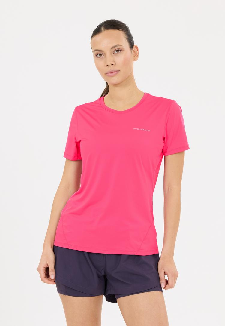 Endurance Endurance Nan Laufshirt Damen - 4295 Fuchsia Fedora - 0 | SportScheck