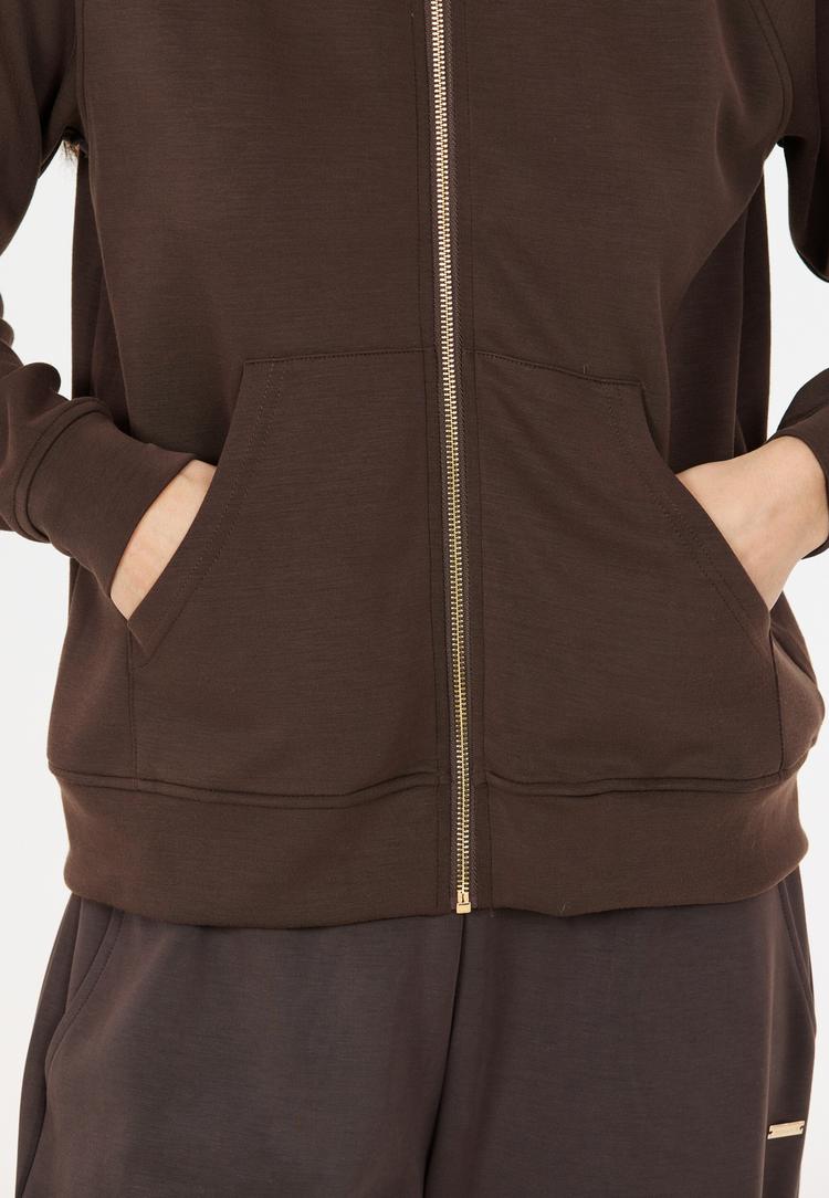 Athlecia Athlecia Jacey Funktionssweatshirt Damen - 1294 Chocolate Torte - 1 | SportScheck