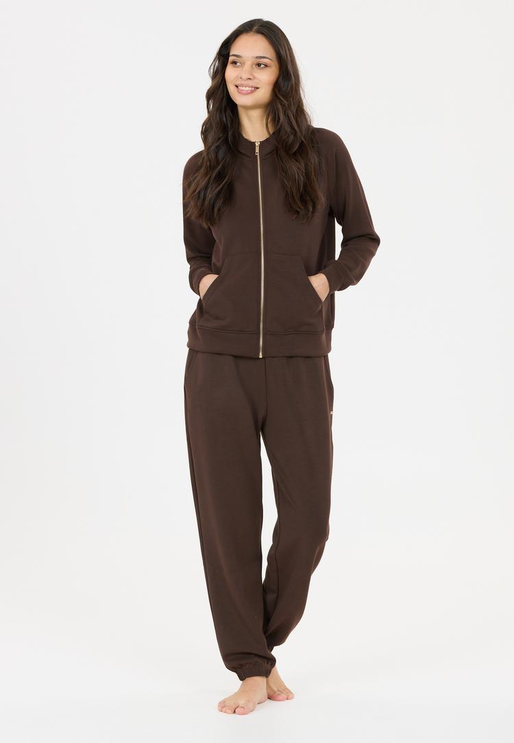 Athlecia Athlecia Jacey Funktionssweatshirt Damen - 1294 Chocolate Torte - 3 | SportScheck