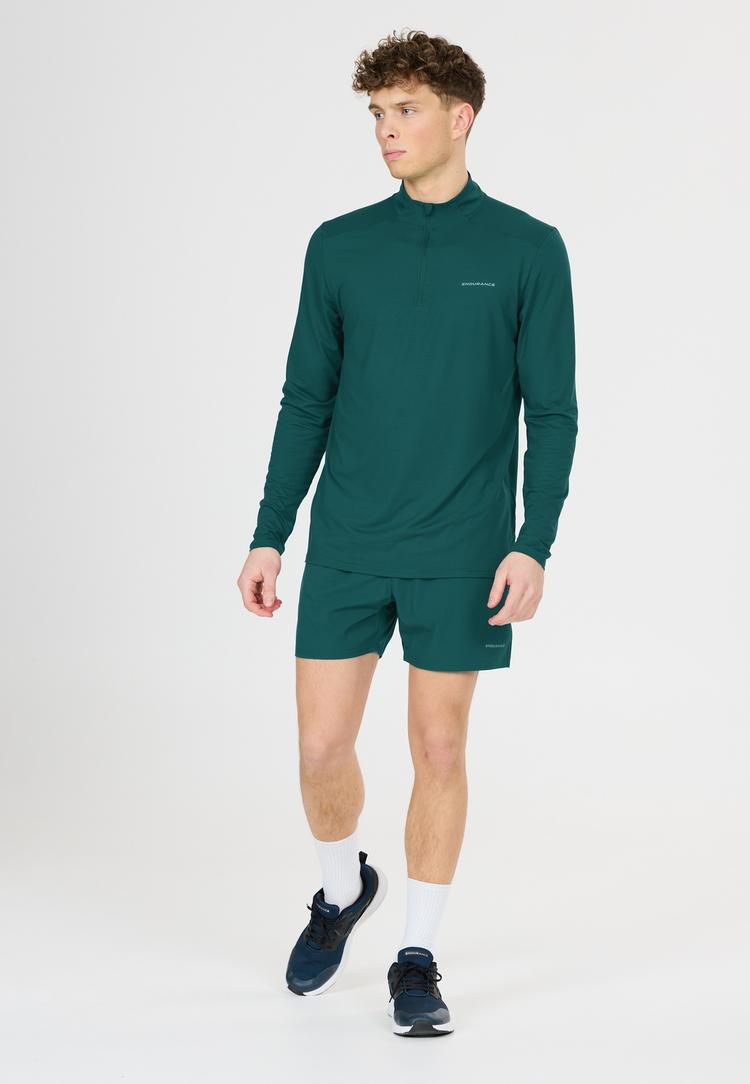 Endurance Endurance Armin Langarmshirt Herren - 3182 Dark Sea - 0 | SportScheck