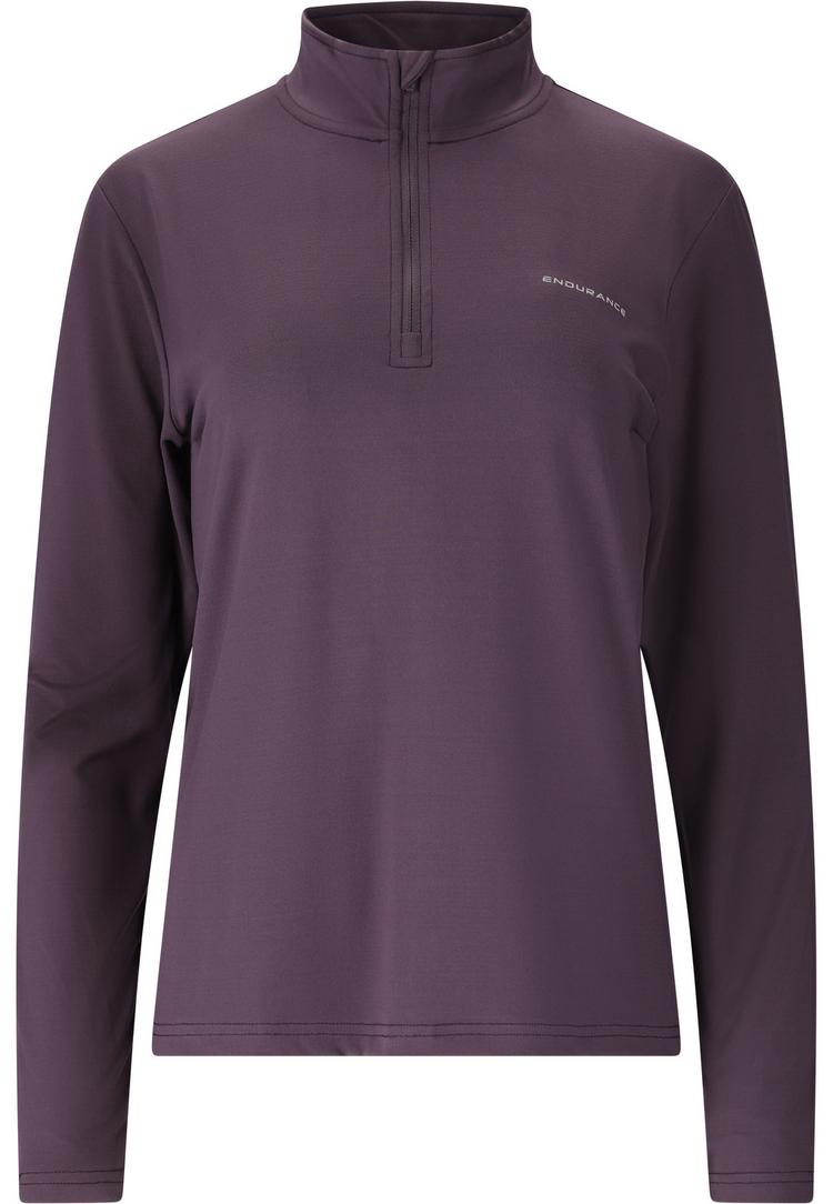 Endurance Endurance Aileen Langarmshirt Damen - 4207 Nightshade - 0 | SportScheck