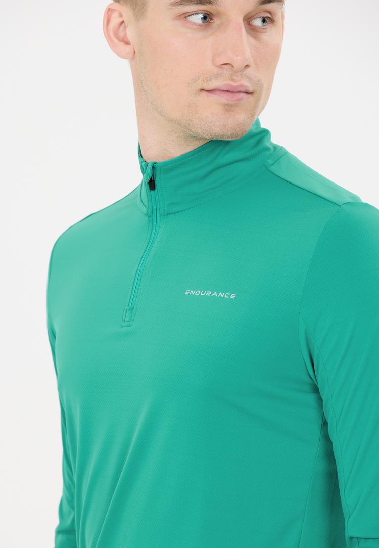 Endurance Endurance Omais Langarmshirt Herren - 3291 Porcelain Green - 2 | SportScheck