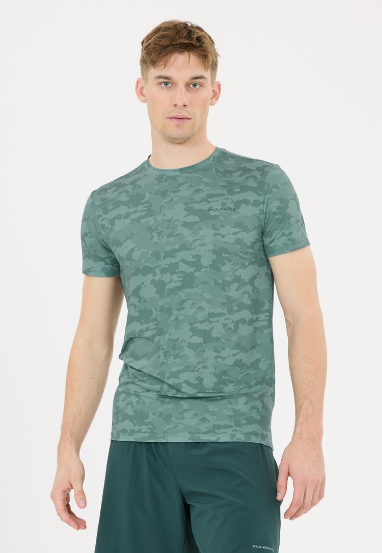Endurance Endurance Genen Printshirt Herren - P3878 Blue Camouflage - 0 | SportScheck